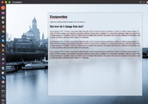 FocusWriter: Minimalist, Distraction-Free Text Editor for Linux
