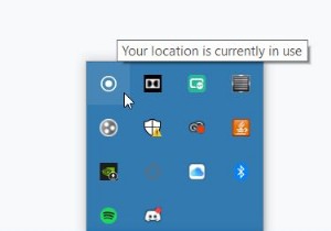 What the  Your location is currently in use  Icon on Windows Really Means