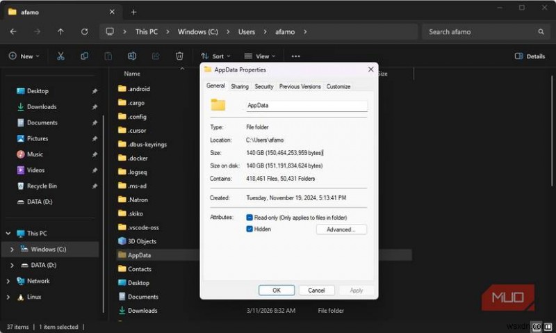 How Hidden Windows Folders Can Consume 50GB of Disk Space – A Proven Cleanup Guide
