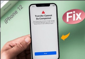Resolve  Transfer Cannot Be Completed  – iPhone Storage Issue Explained