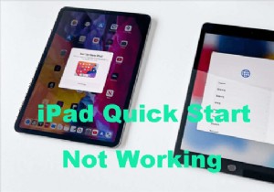Fixing iPad Quick Start: Transfer Apps, Settings, and Data from Old to New
