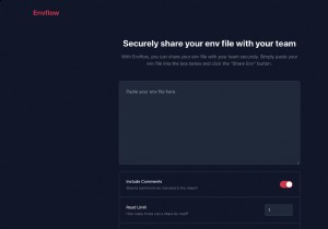 Building Envflow: Securely Sharing Environment Variables with Laravel & Upstash Redis