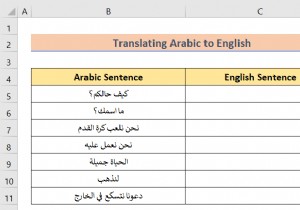 Effortless Arabic‑to‑English Translation in Excel: A Step‑by‑Step Guide