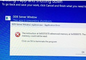 Quick Fix: Resolve DDE Server Window Shutdown Errors on Windows